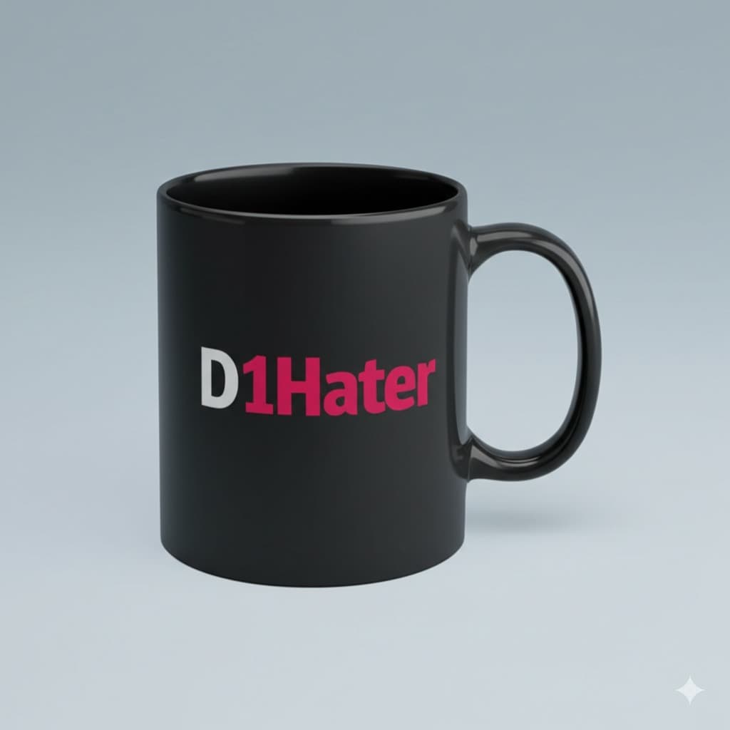 D1 Hater Coffee Mug